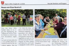 Appen im Bllick Juli 2022