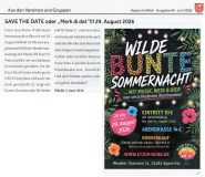 Appen im Blick Juni 2026